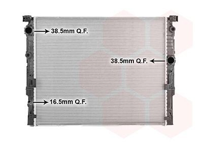 Compre Radiador de esfriamento de motor BMW 7 